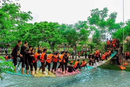 Ngày 2: Chợ nổi Cái Răng - Khu du lịch Mỹ Khánh: Teambuilding 