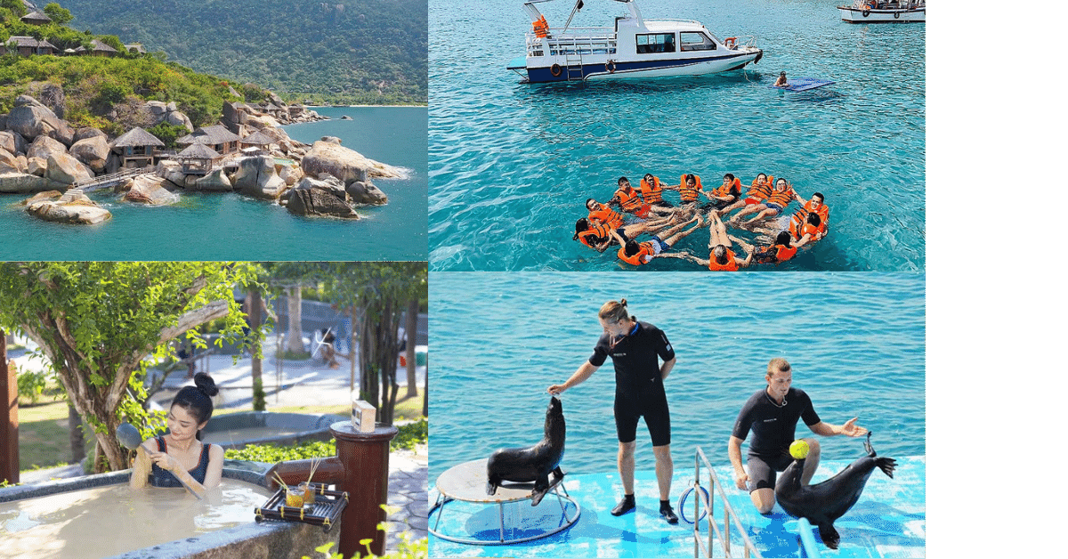 NGÀY 2: THAM QUAN VỊNH NHA PHU - TẮM BIỂN - TẮM BÙN KHOÁNG 