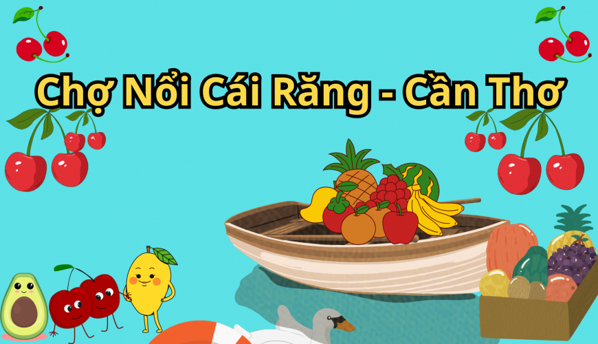 chợ nổi cái răng