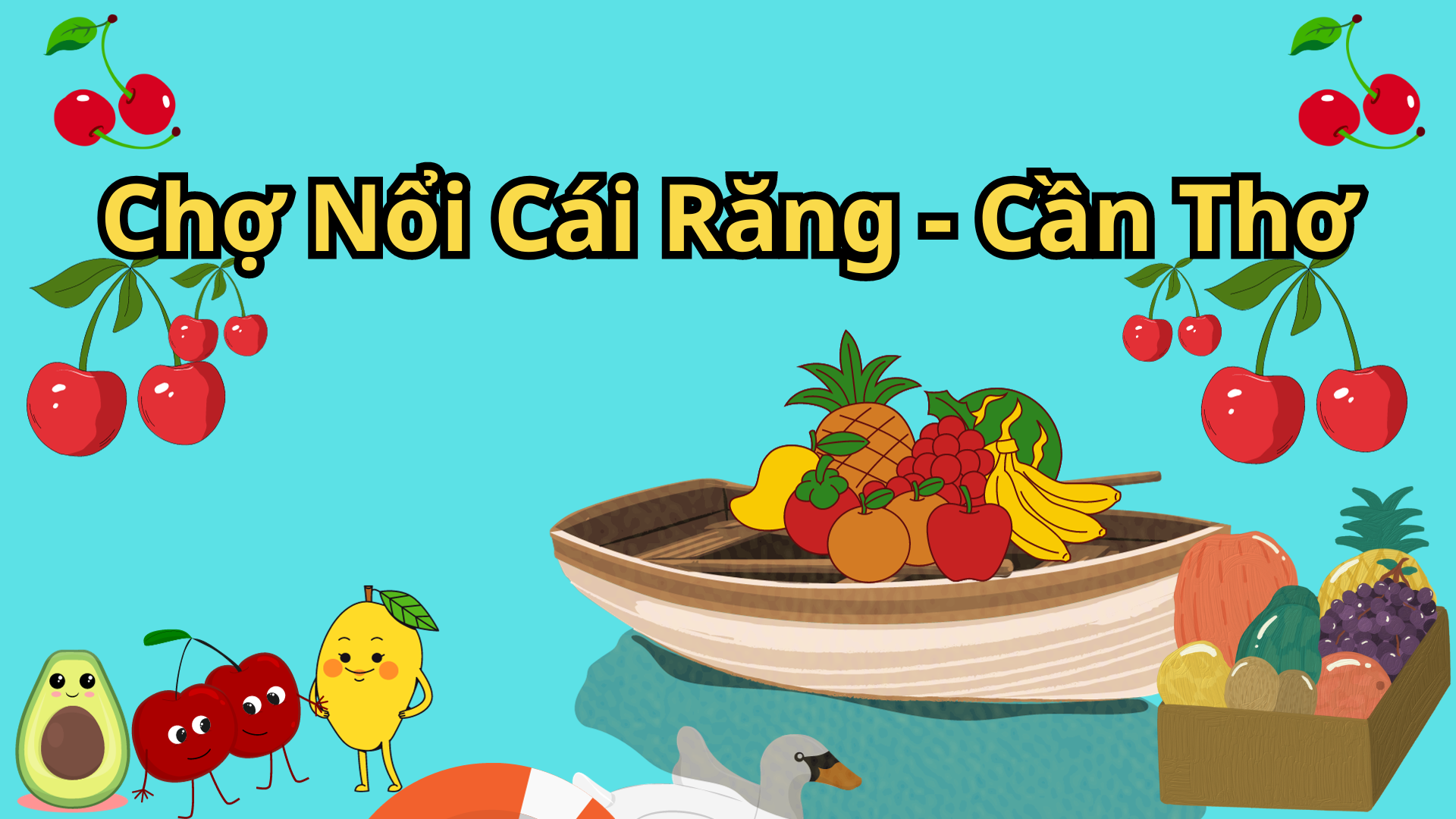 chợ nổi cái răng