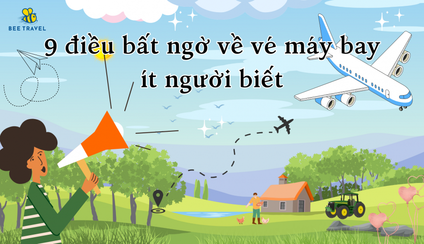 mua vé máy bay cần lưu ý gì