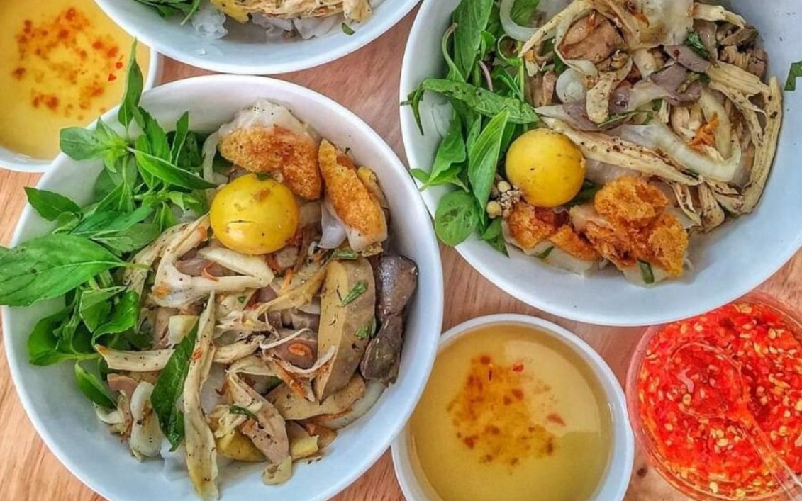 bánh ướt lòng gà đà lạt